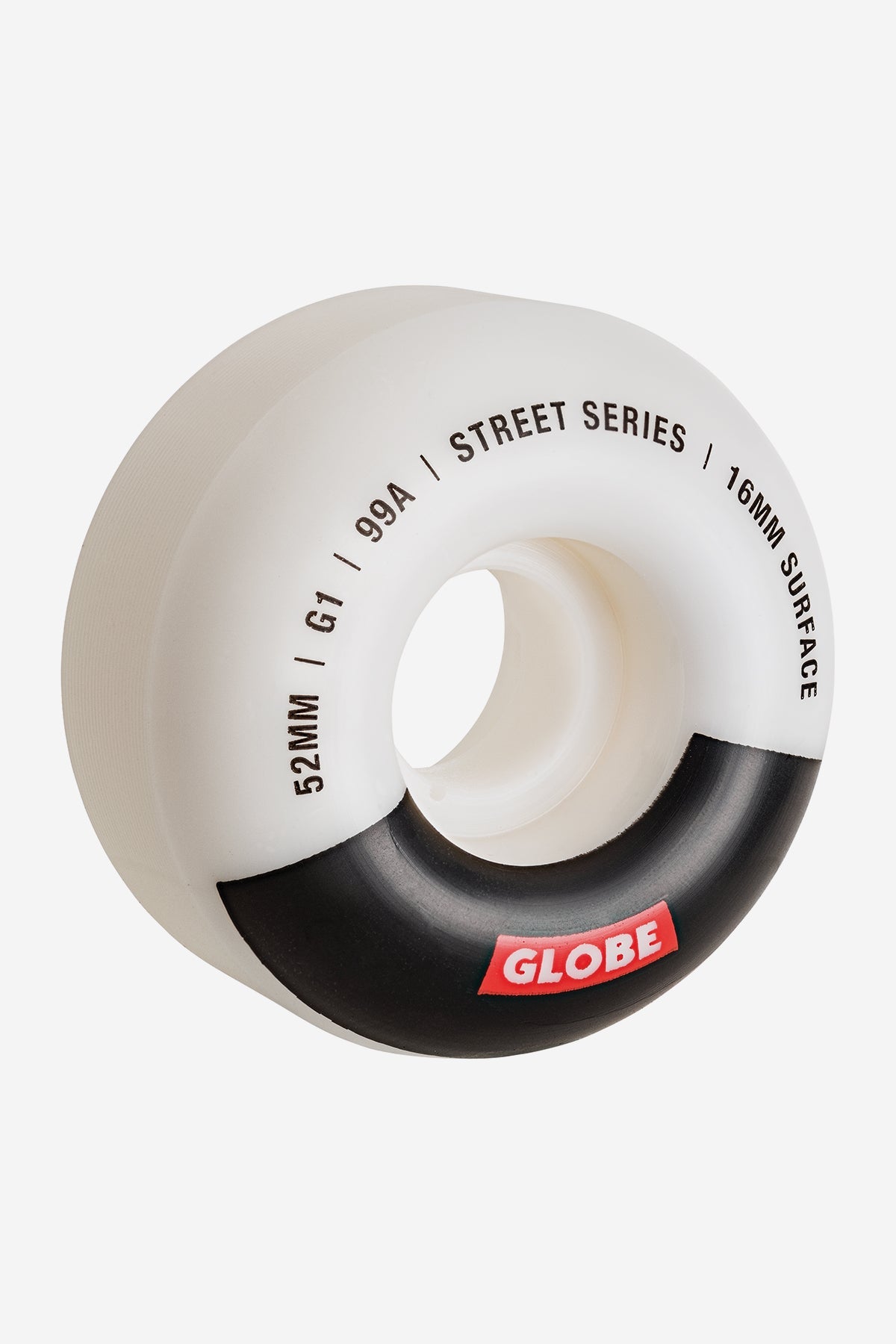 G1 Street Wheel 52mm - White/Black/Bar