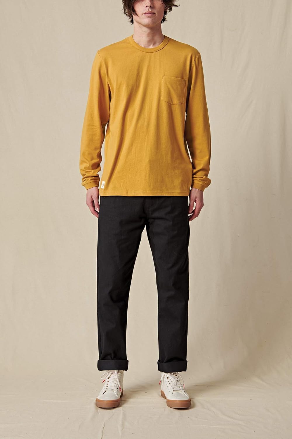 Every Damn Day LS Tee - Honey