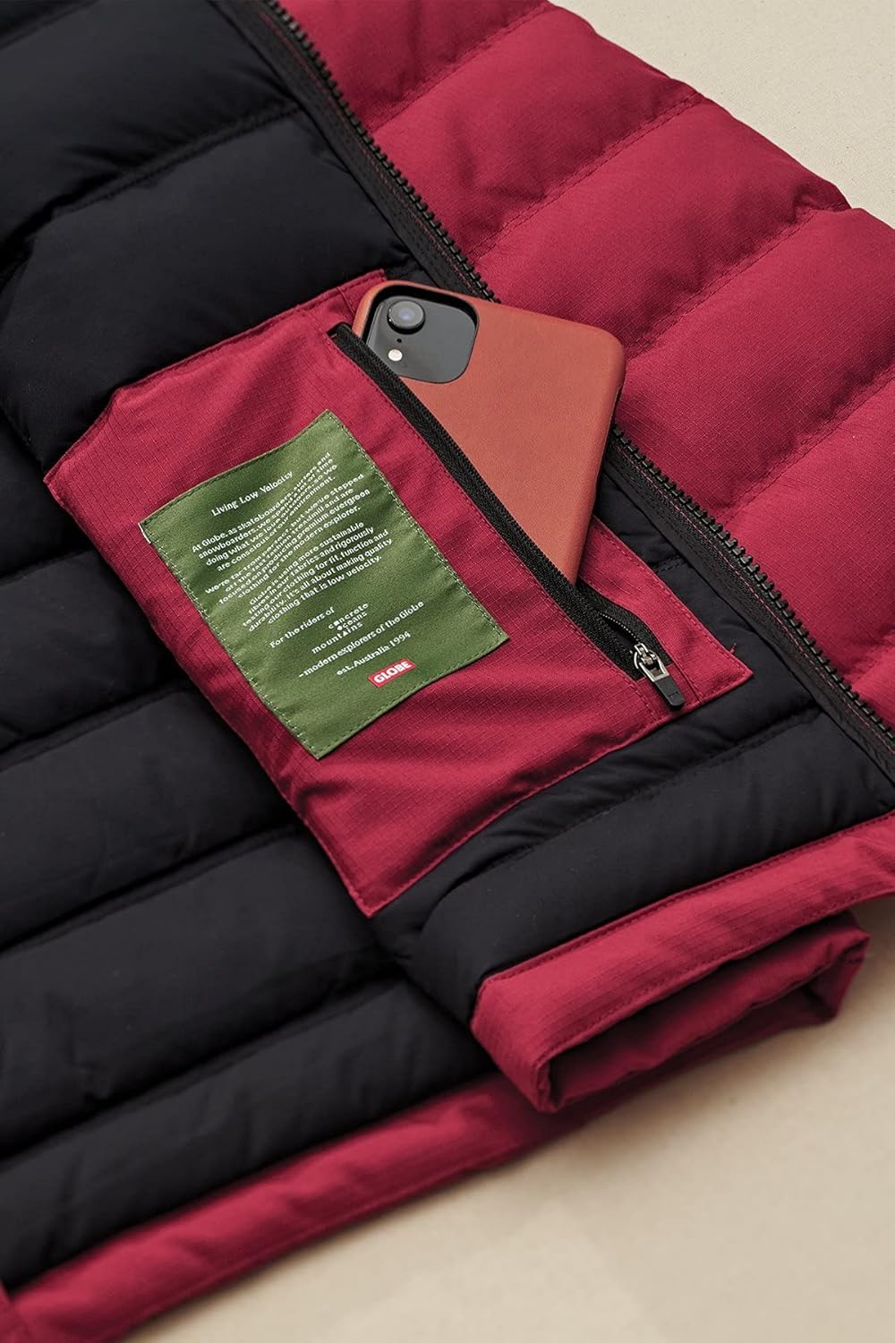 PRIME DOWN JACKET - RHUBARB