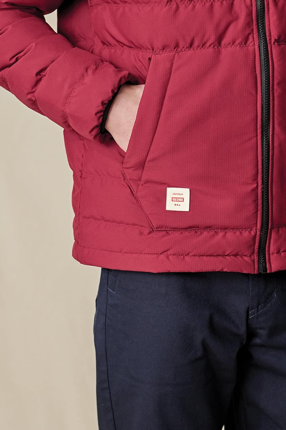 PRIME DOWN JACKET - RHUBARB