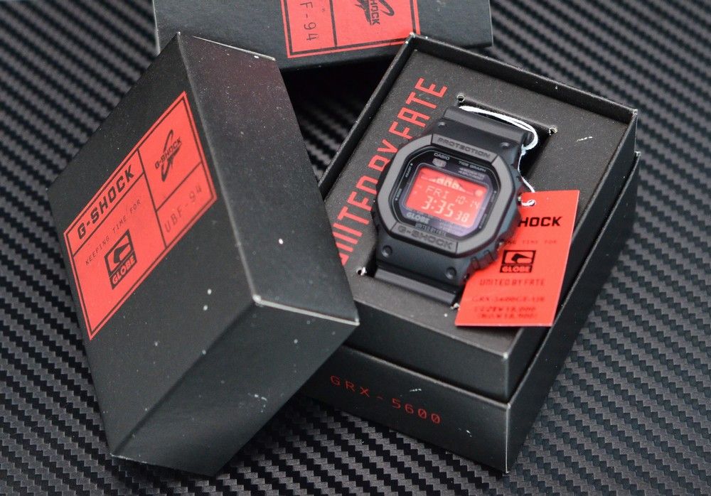 GLOBE x G-SHOCK - GRX-5600GE-1/ Water Resist 20bar/ Solar