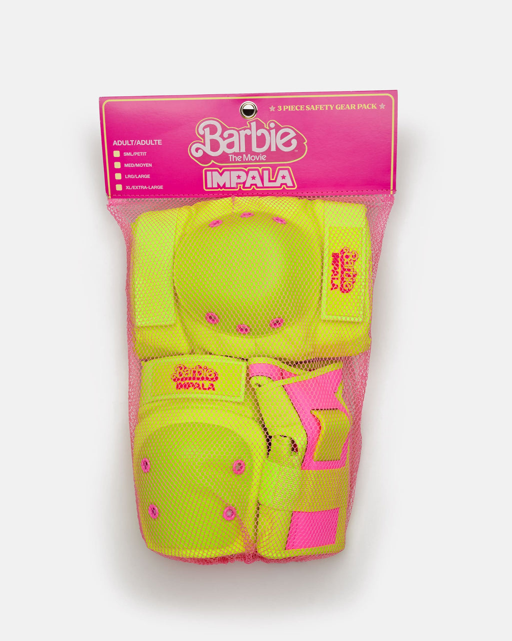 MPALA ADULT PROTECTIVE SET - BARBIE BRIGHT YELLOW