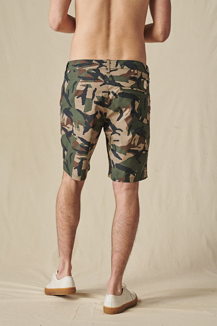 Any Wear Short - Olive Camo
