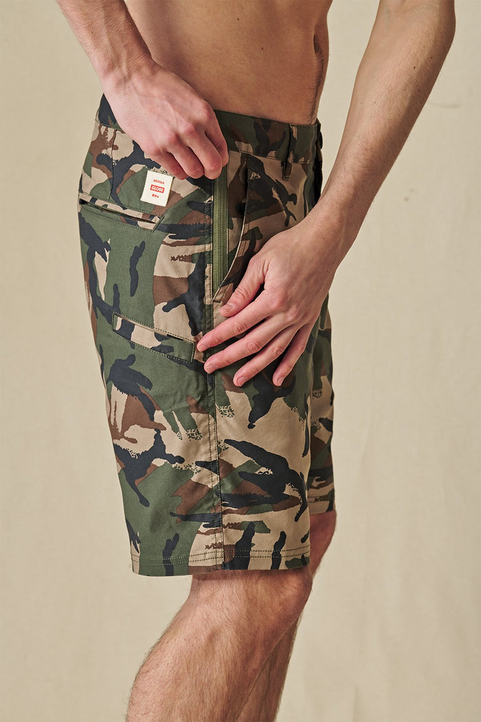 Any Wear Short - Olive Camo