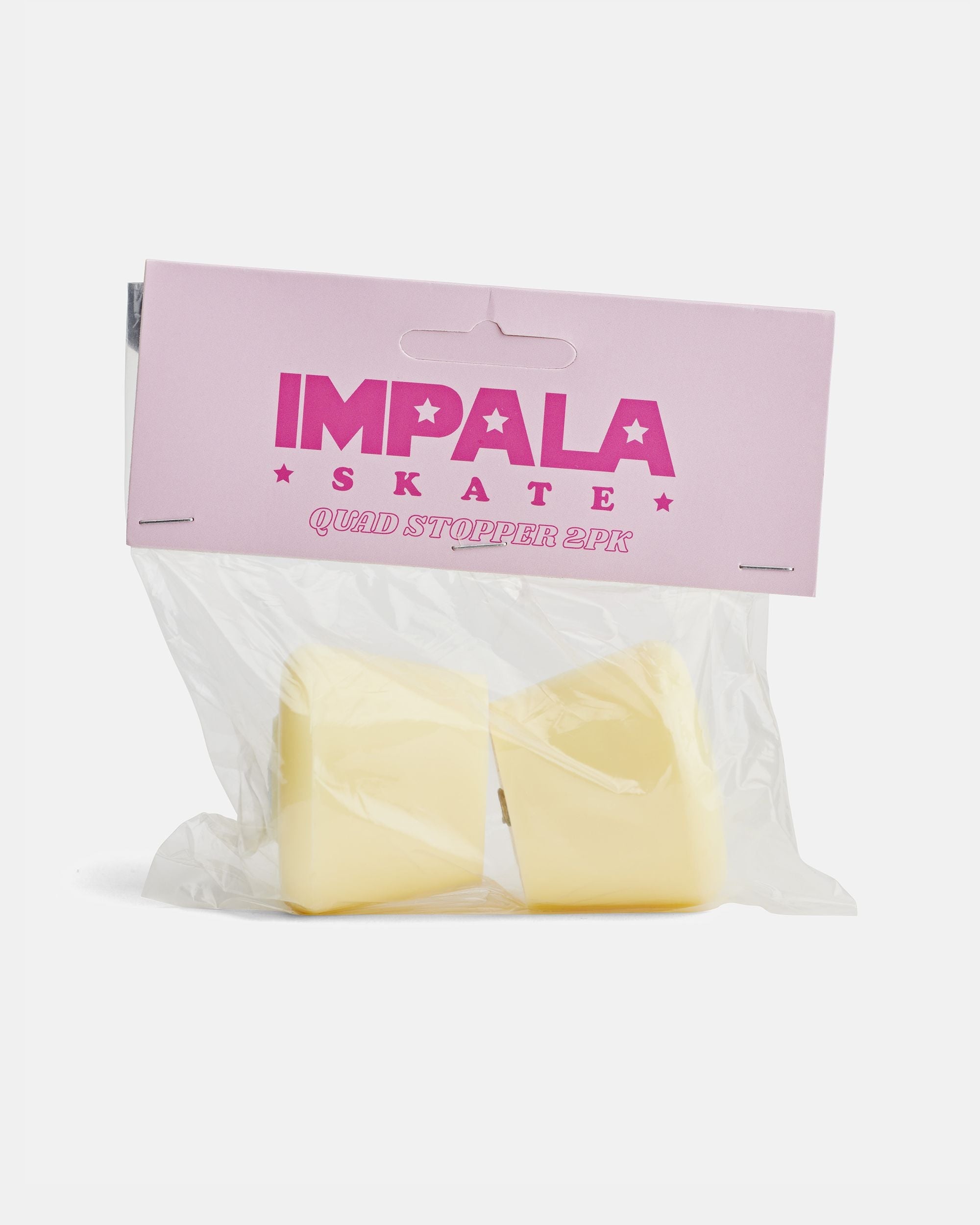 IMPALA ROLLER SKATE STOPPERS - PASTEL YELLOW