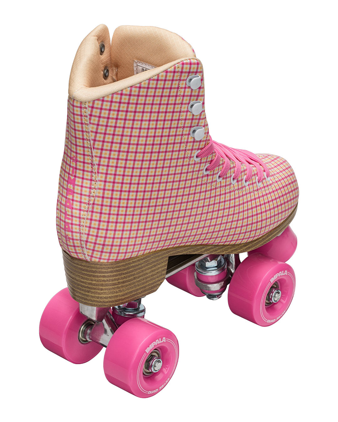 IMPALA ROLLERSKATE - PINK TARTAN