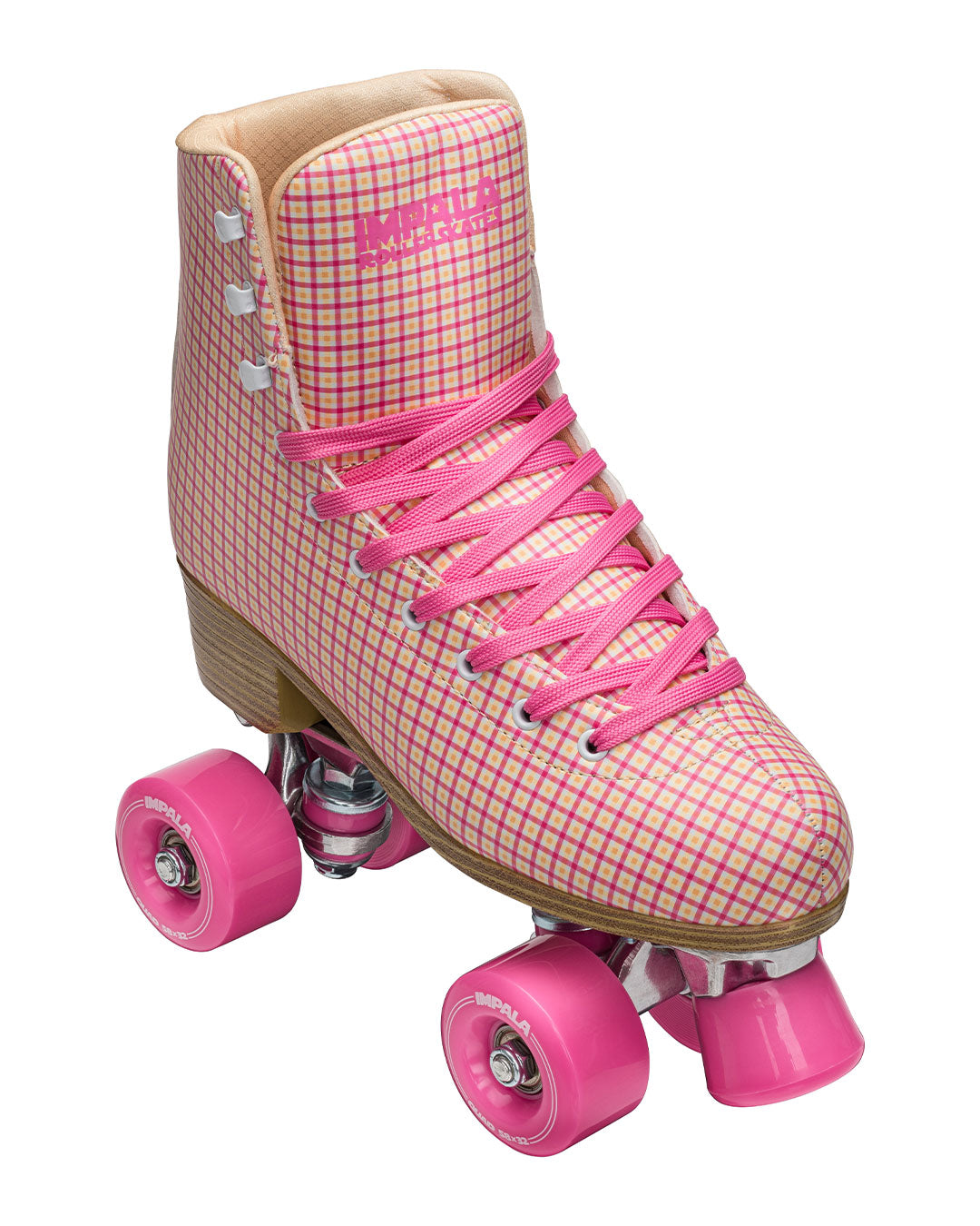 IMPALA ROLLERSKATE - PINK TARTAN
