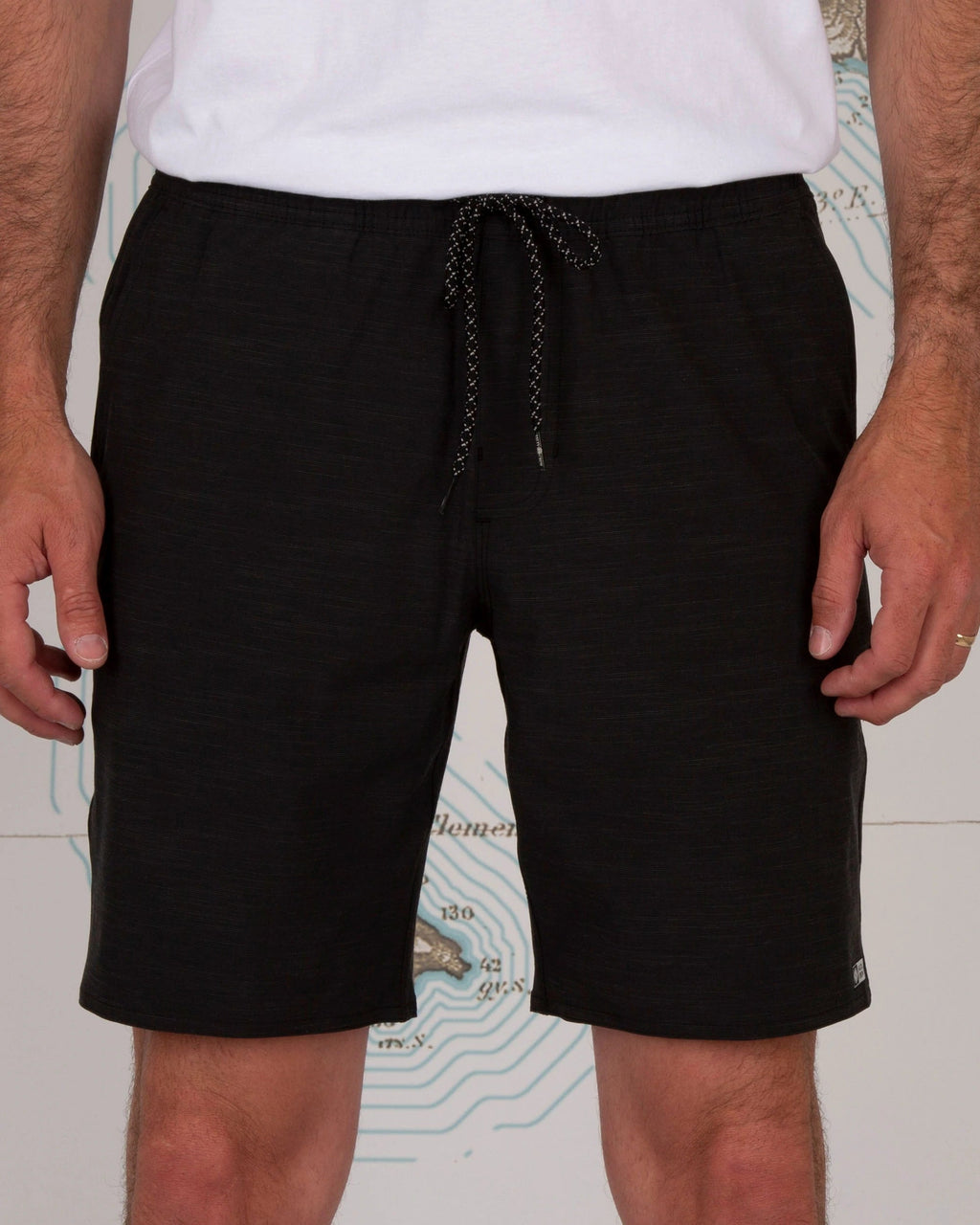 Drifter 2 Hybrid Elastic Shorts - Charcoal