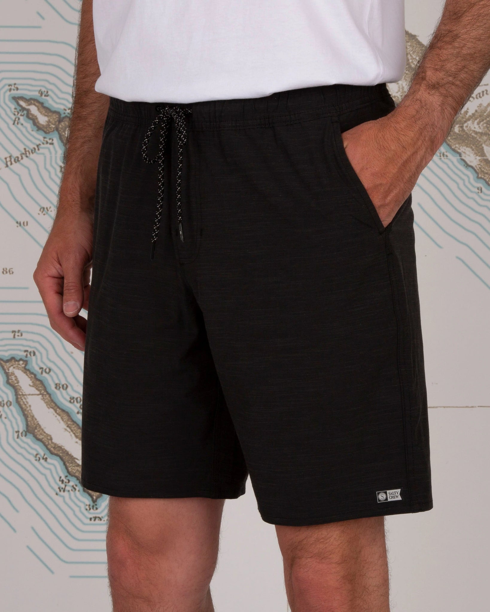 Drifter 2 Hybrid Elastic Shorts - Charcoal