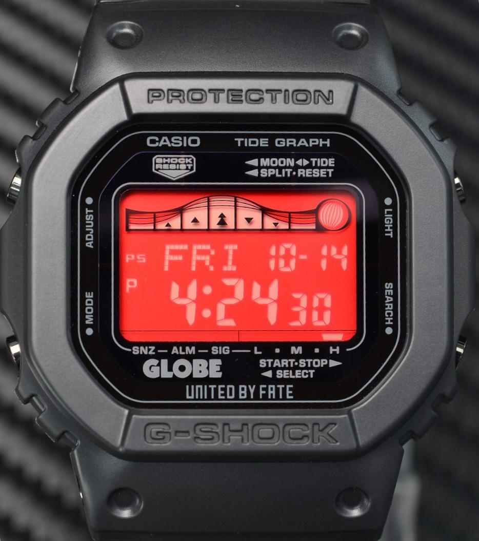 GLOBE x G-SHOCK - GRX-5600GE-1/ Water Resist 20bar/ Solar