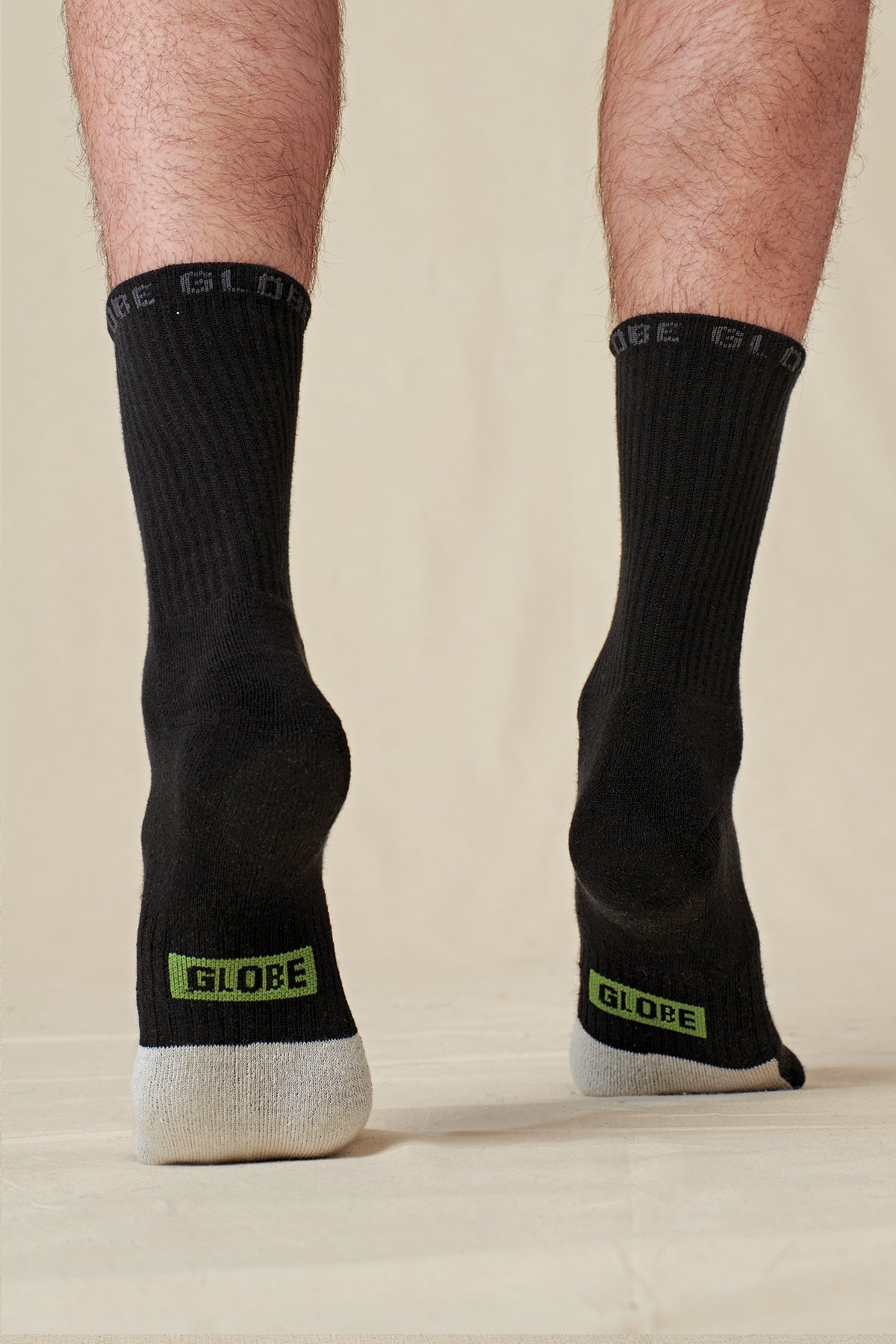 Low Impact Crew Sock 3 Pack - Black/Assorted