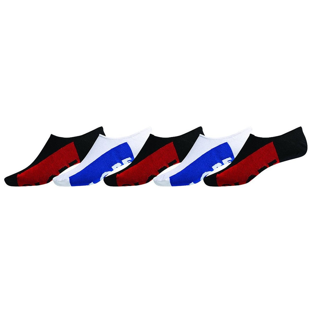 Invisible sock 5 pack - Black/White