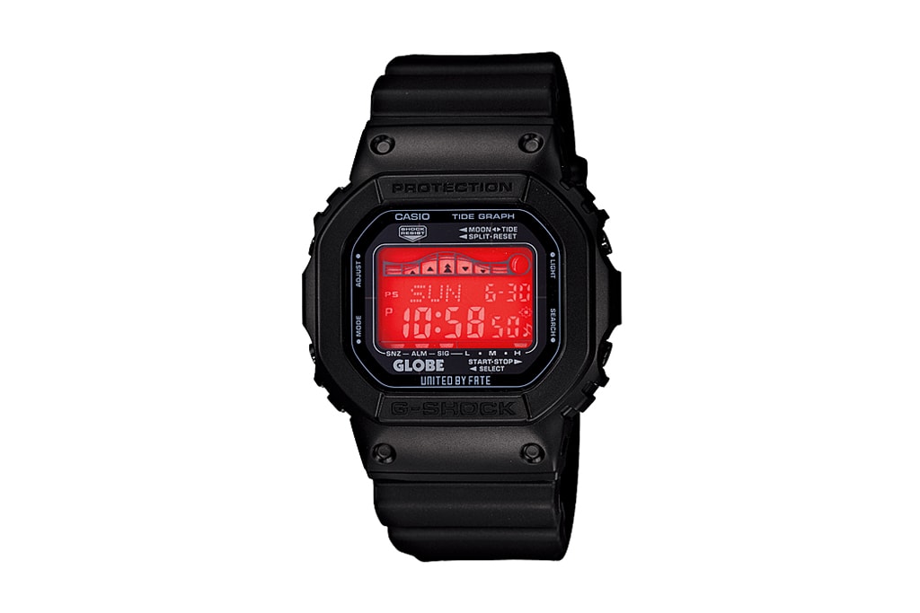 GLOBE x G-SHOCK - GRX-5600GE-1/ Water Resist 20bar/ Solar